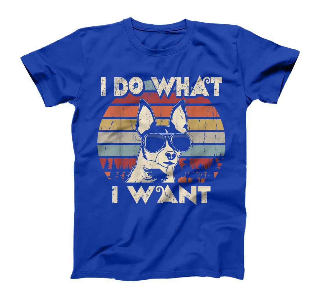 I do what I want funny Toy Fox Terrier Vintage Retro T-Shirt