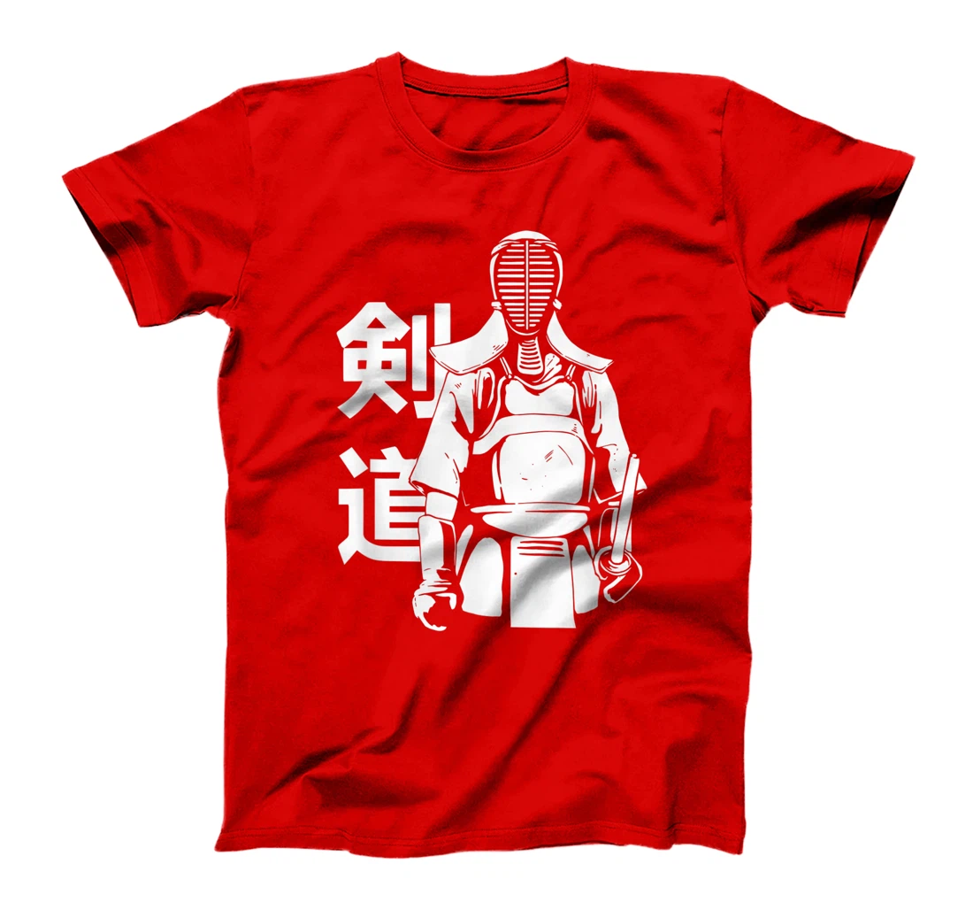 Japanese Fighter Kendo Martial Arts Warrior Samurai Bogu T-Shirt