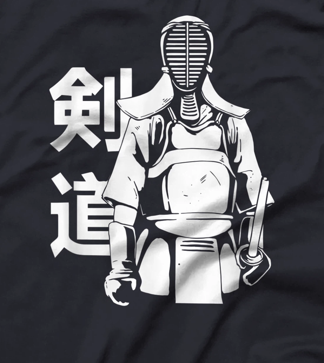 Japanese Fighter Kendo Martial Arts Warrior Samurai Bogu T-Shirt