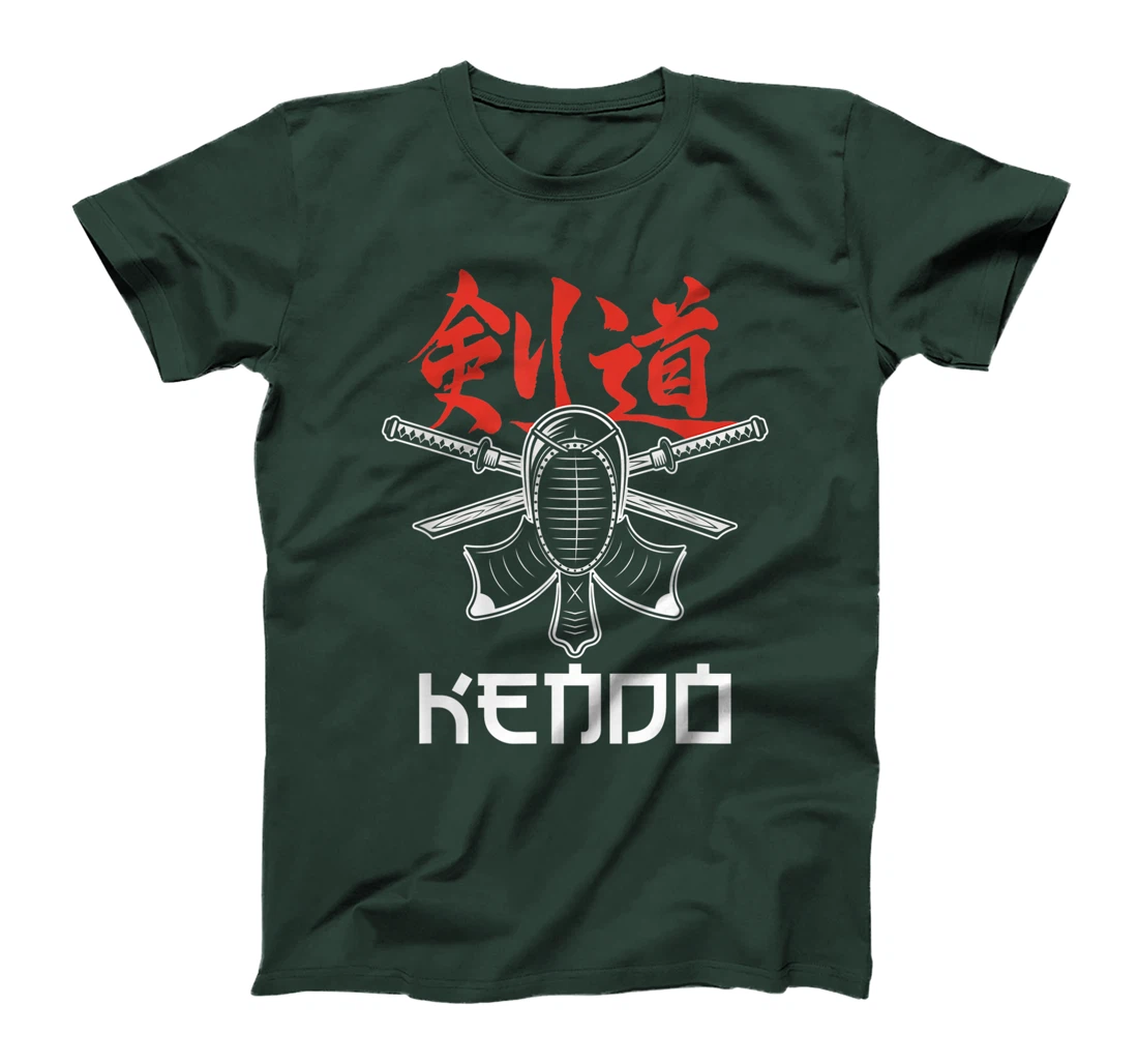 Kendo Bogu Shinai Japanese Martial Arts Warrior Ninja T-Shirt