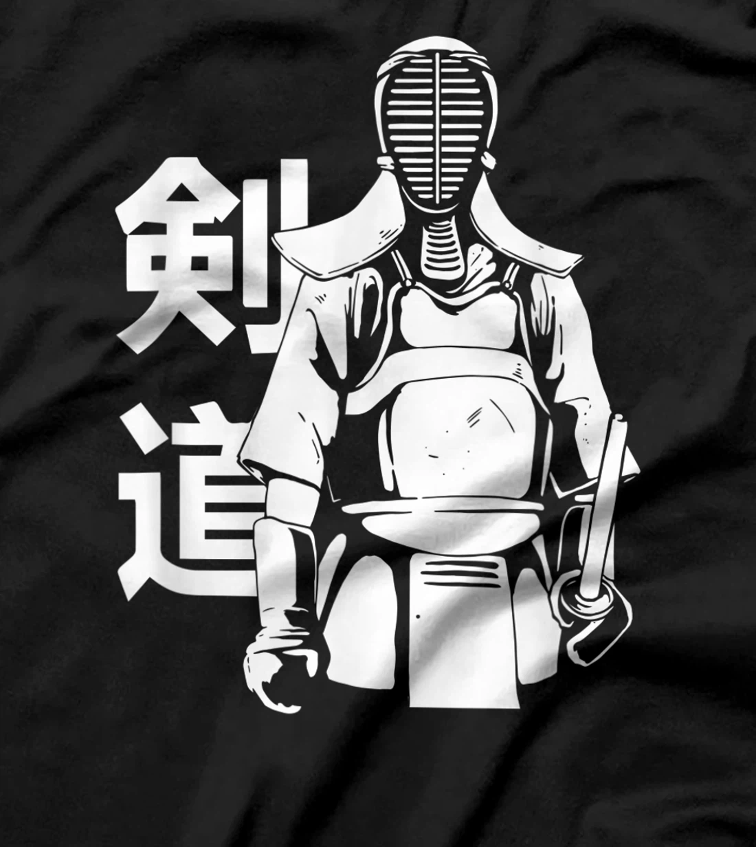 Japanese Fighter Kendo Martial Arts Warrior Samurai Bogu T-Shirt