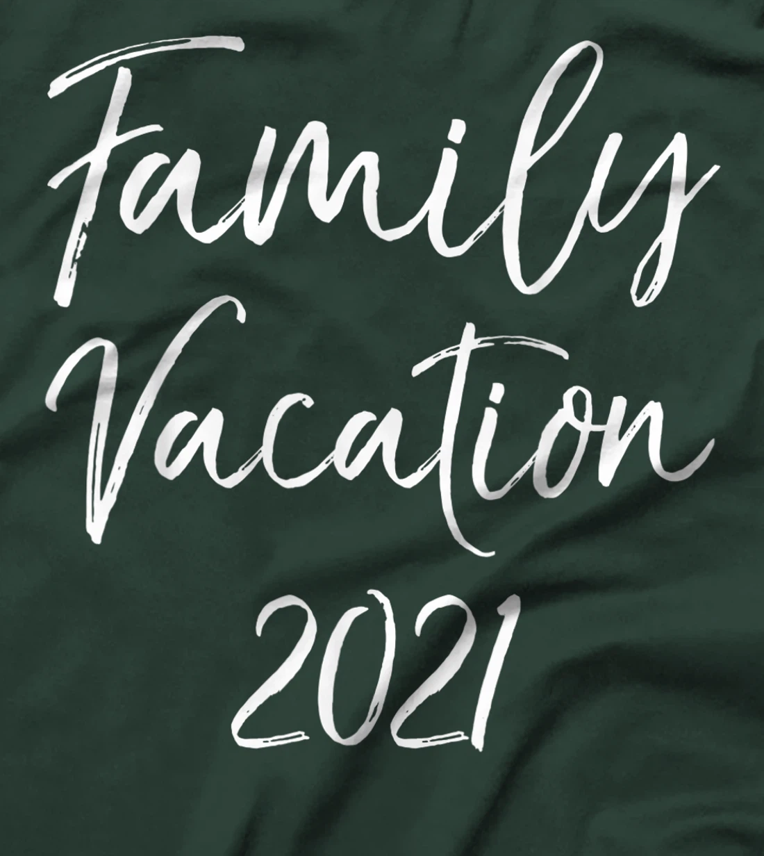 Matching Family Vacation Gift for Group Family Vacation 2021 T-Shirt