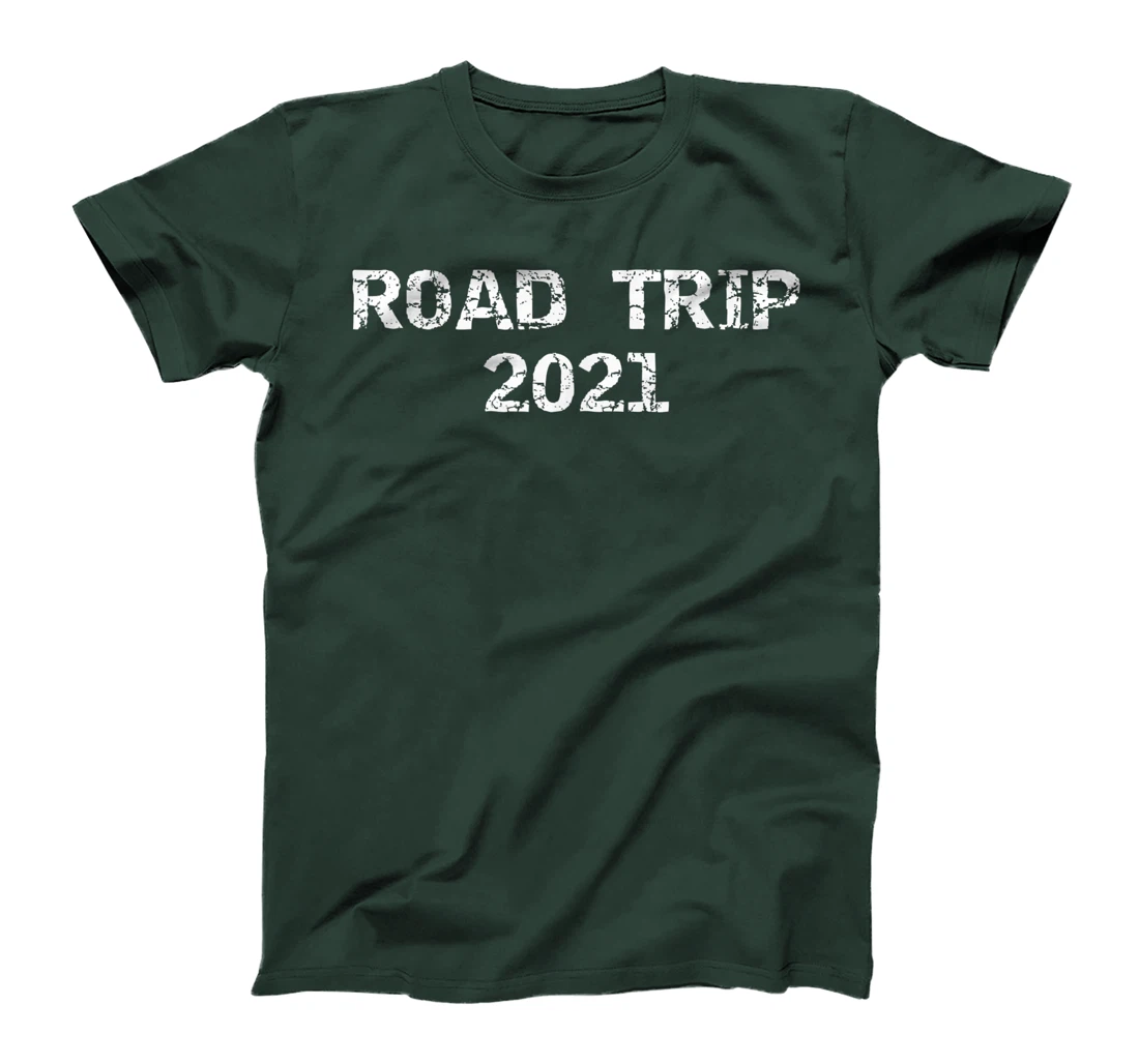 Matching Vacation 2021 Family Gifts Vintage Road Trip 2021 T-Shirt