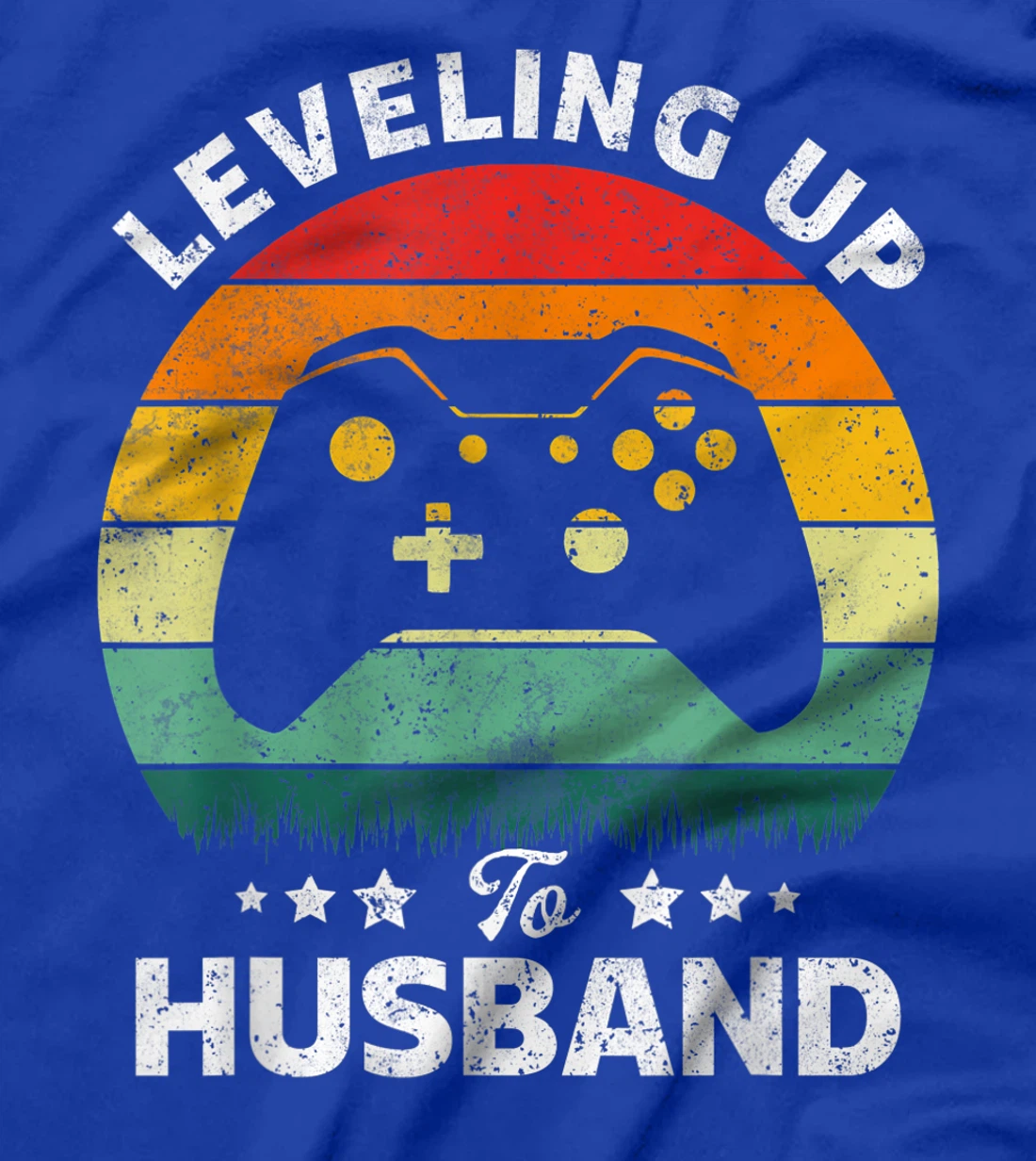Leveling up to husband Gift Engagement for Video Game Lovers T-Shirt