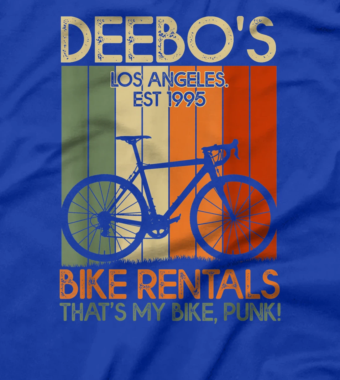 Vintage Deebo's Bike Rentals Funny Bike Rider Gifts T-Shirt