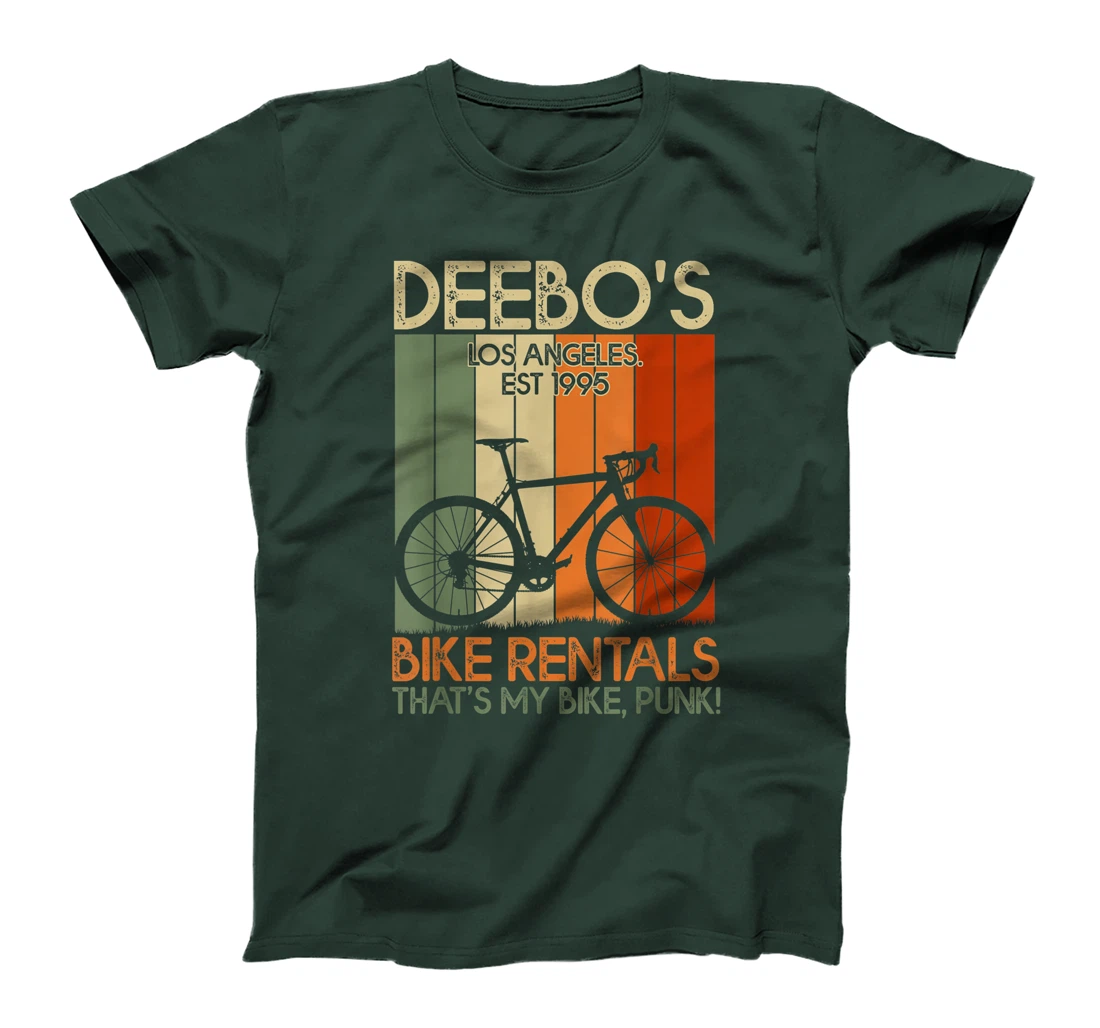 Vintage Deebo's Bike Rentals Funny Bike Rider Gifts T-Shirt
