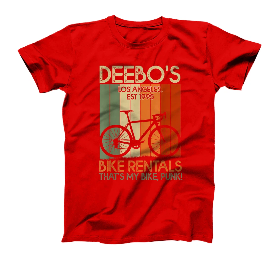 Vintage Deebo's Bike Rentals Funny Bike Rider Gifts T-Shirt