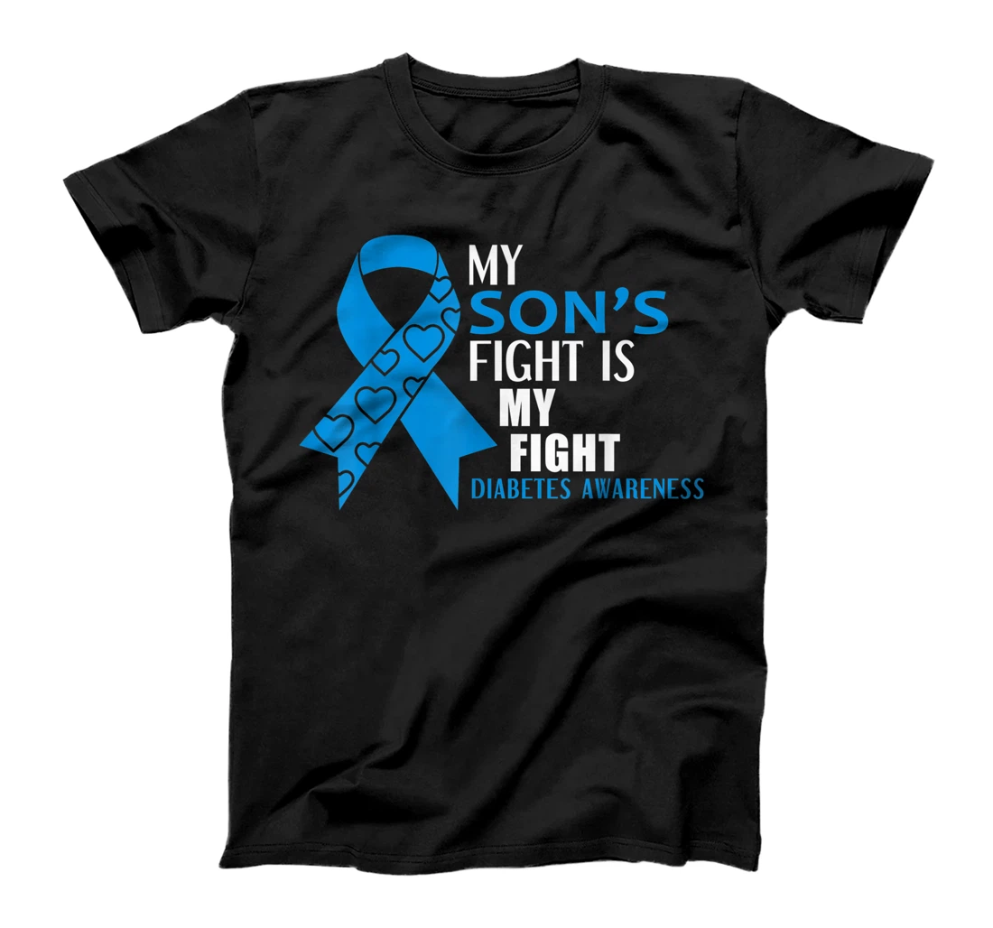 My Son's fight is my fight Diabetes Type 1 T-Shirt
