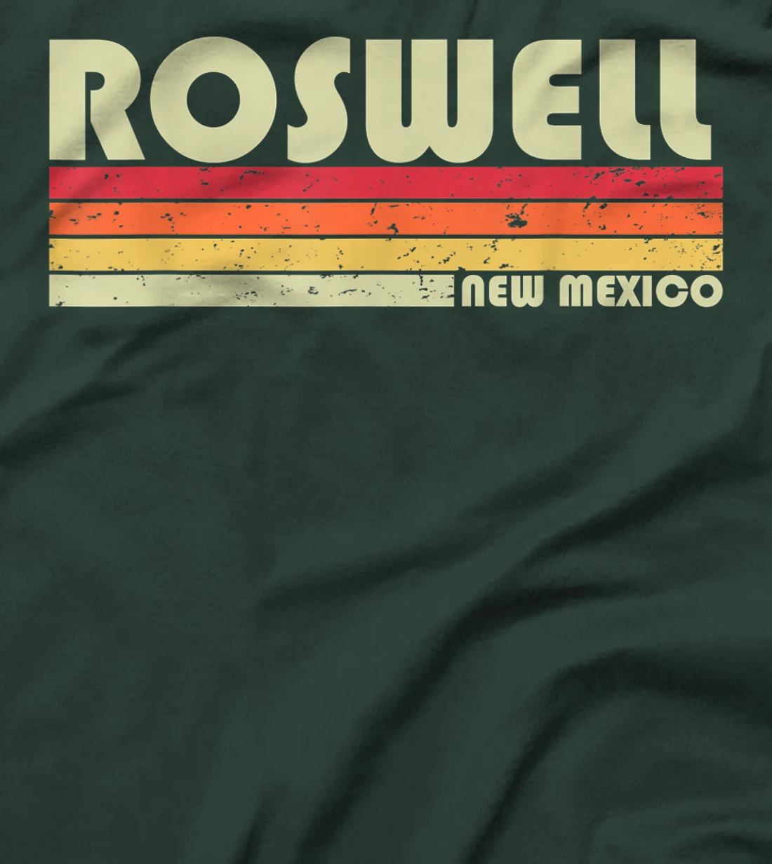 ROSWELL NM NEW MEXICO Funny City Home Roots Gift Retro 80s T-Shirt