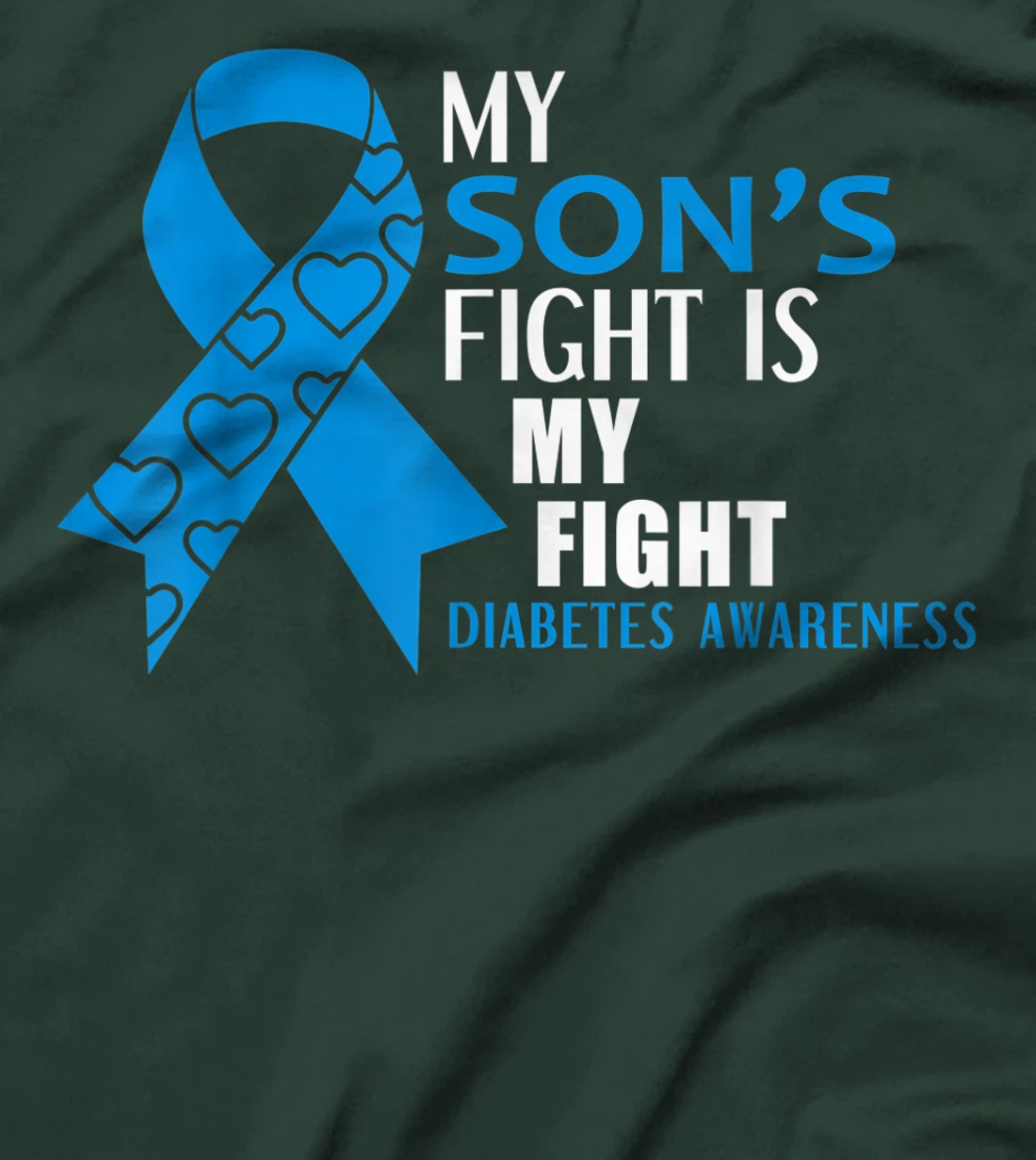 My Son's fight is my fight Diabetes Type 1 T-Shirt