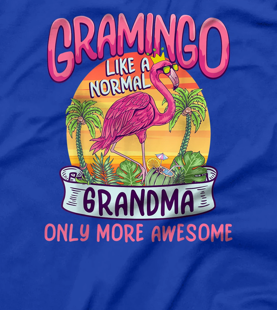 Grammingo Like Normal Grandma Only More Awesome Funny T-Shirt