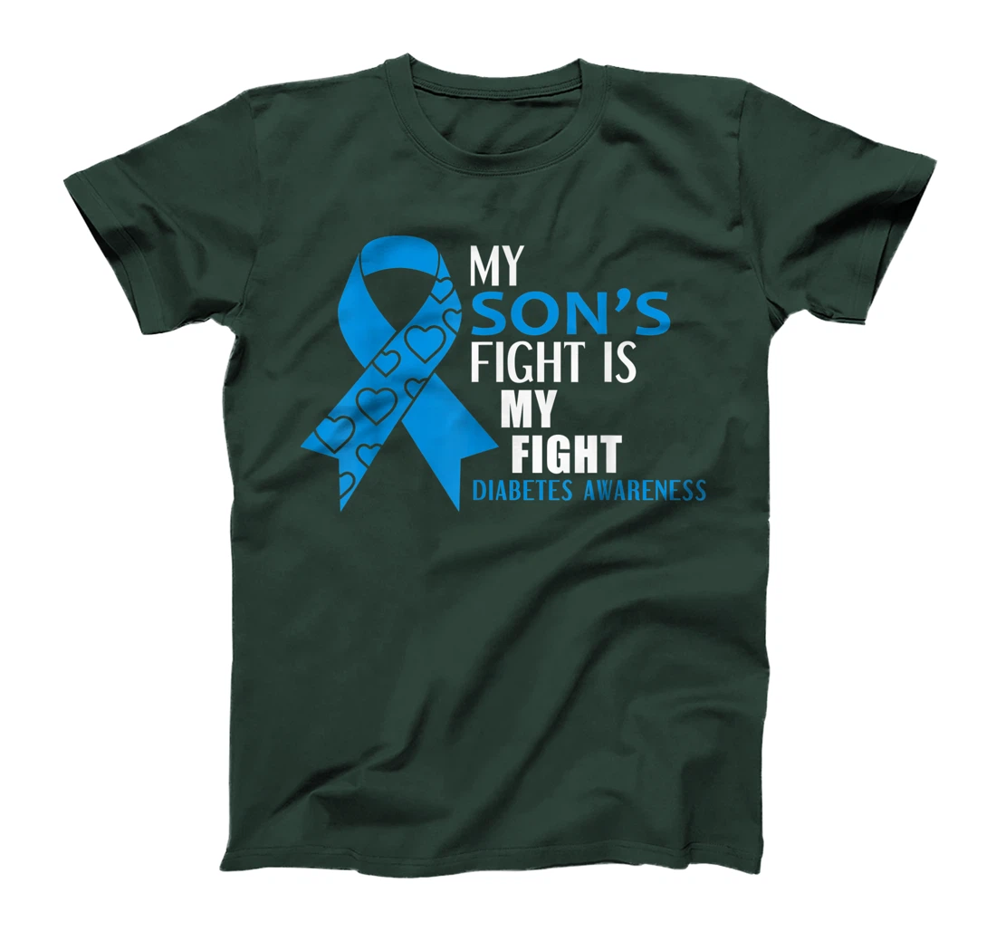 My Son's fight is my fight Diabetes Type 1 T-Shirt