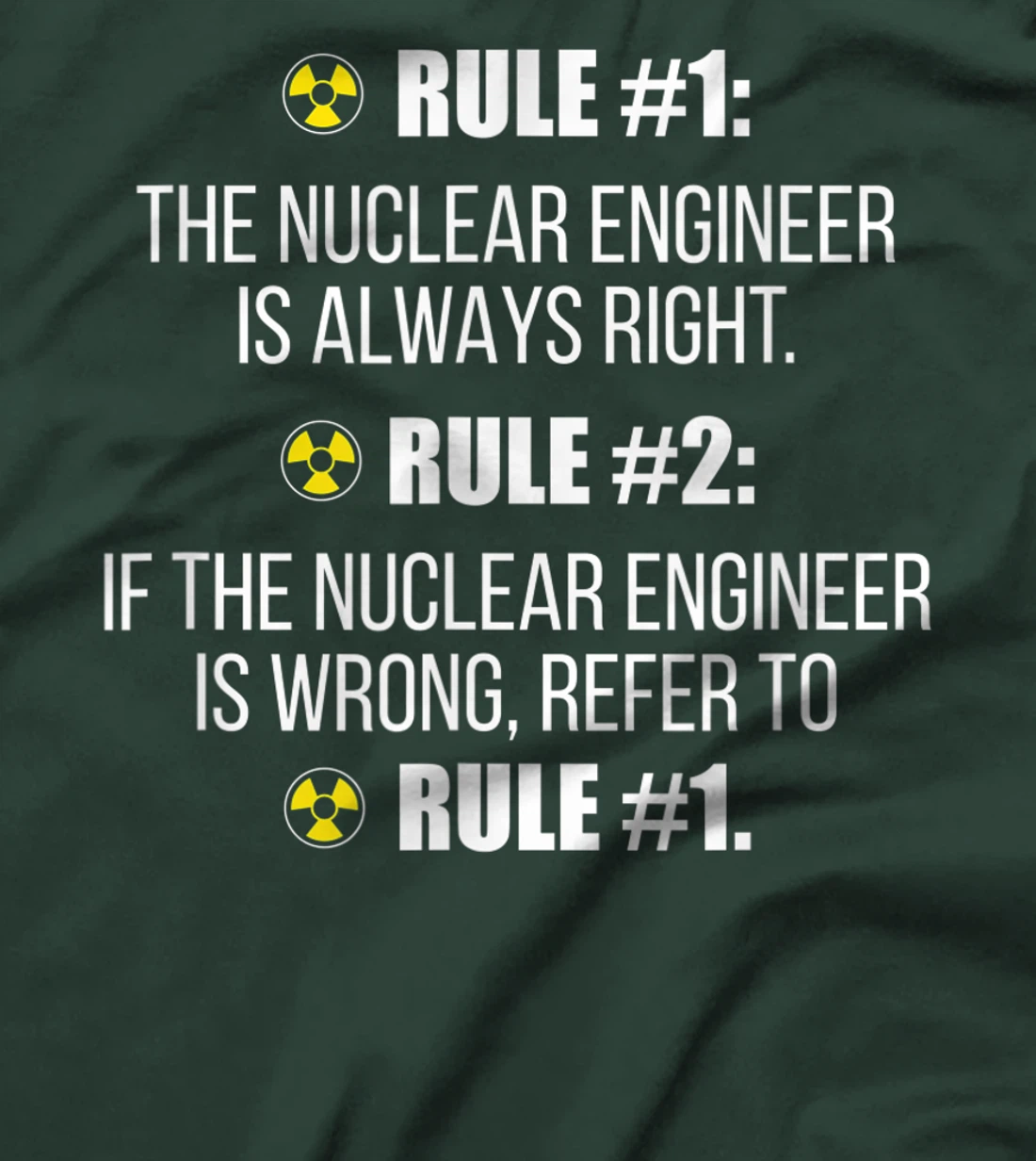 Nuclear Engineer Practice Engineering Gifts T-Shirt