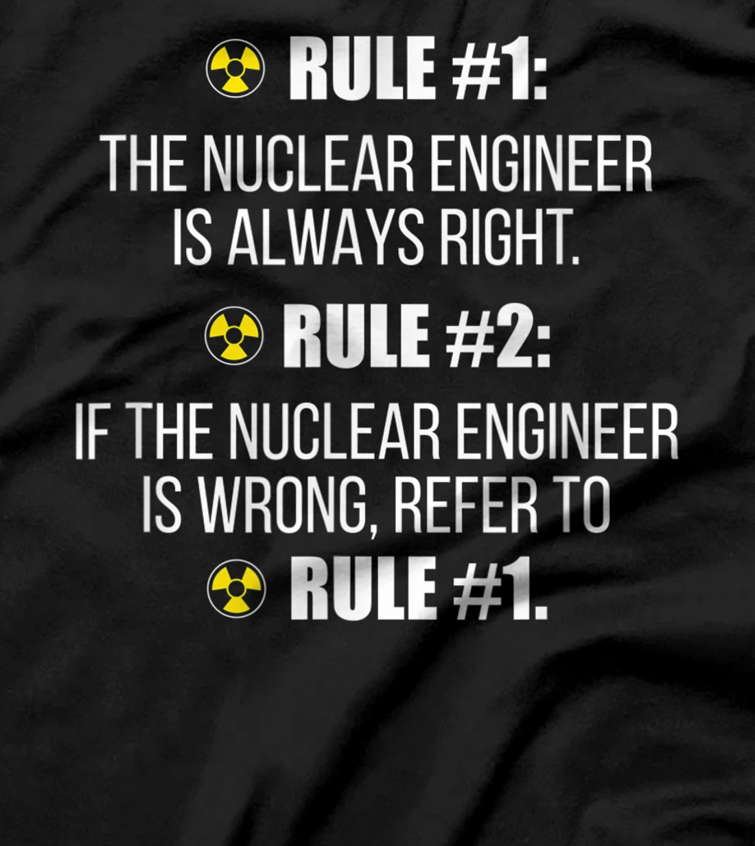 Nuclear Engineer Practice Engineering Gifts T-Shirt