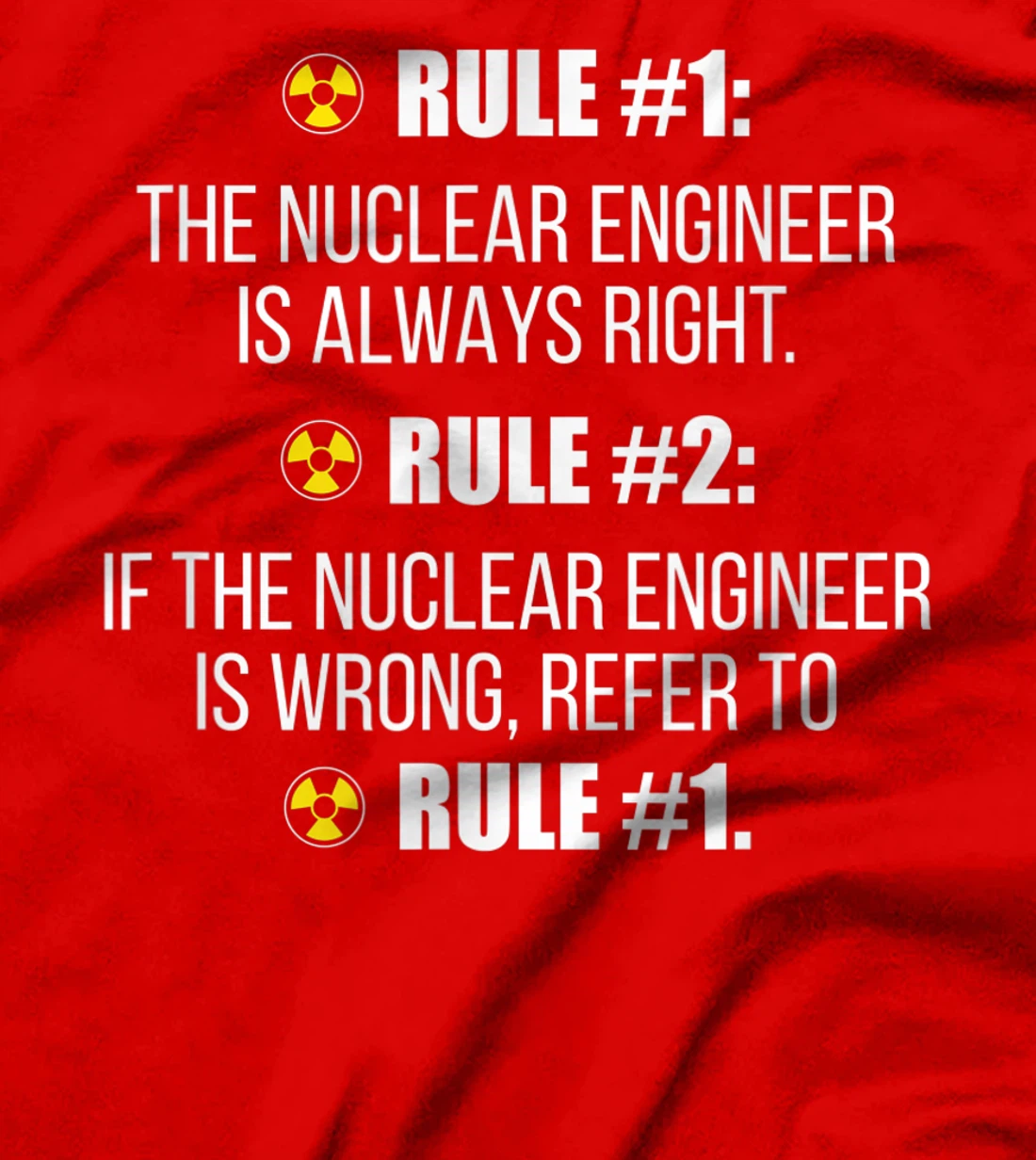 Nuclear Engineer Practice Engineering Gifts T-Shirt