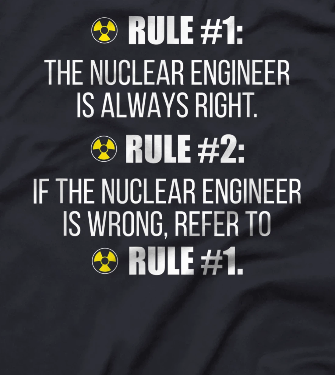 Nuclear Engineer Practice Engineering Gifts T-Shirt