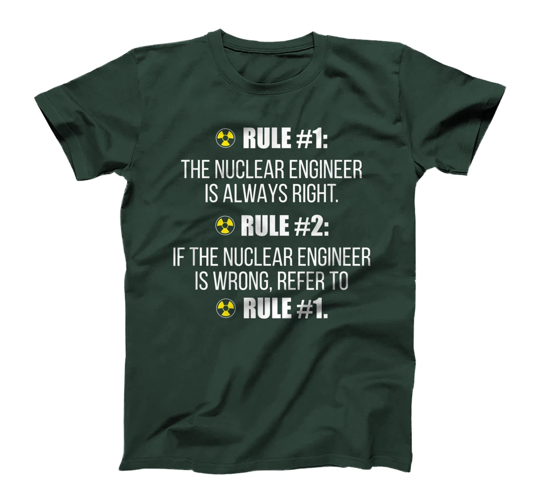 Nuclear Engineer Practice Engineering Gifts T-Shirt