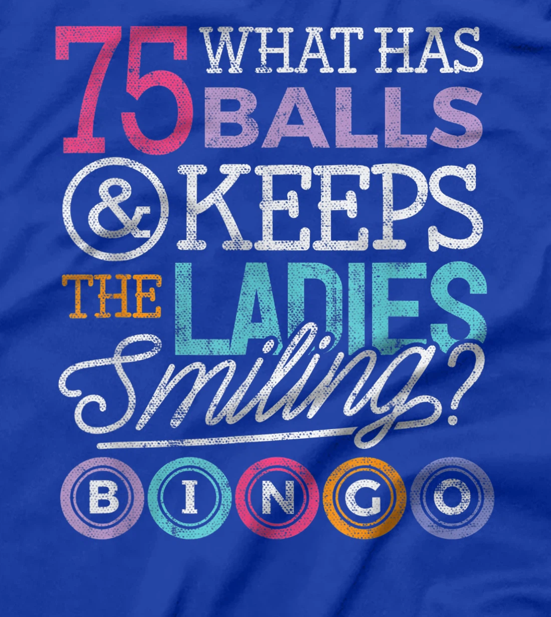 Funny Bingo Shirts Men Women Bingo Lover Grandma Tee T-Shirt
