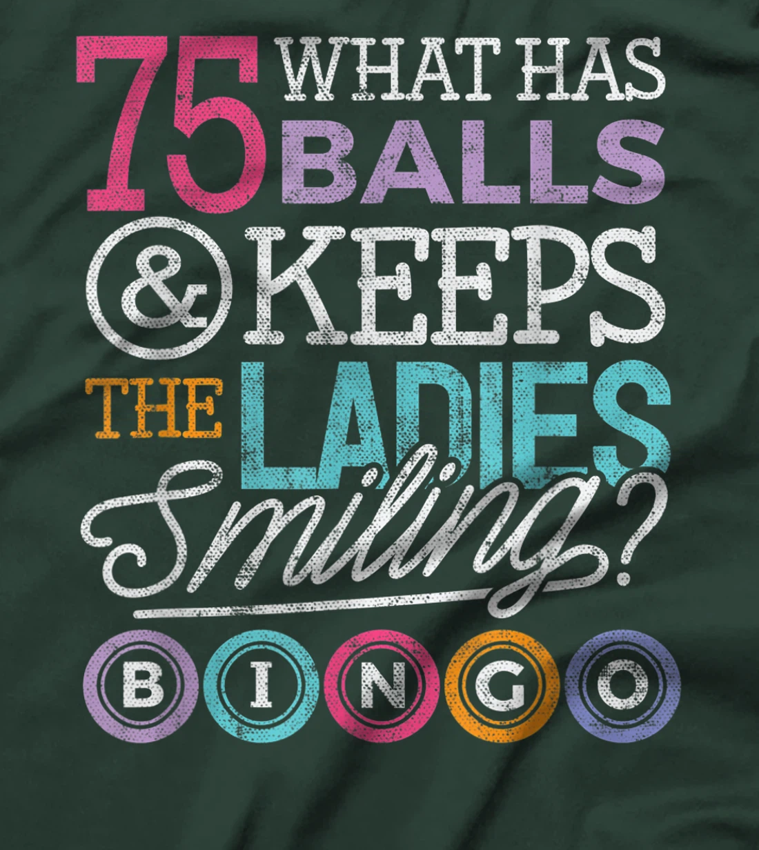 Funny Bingo Shirts Men Women Bingo Lover Grandma Tee T-Shirt