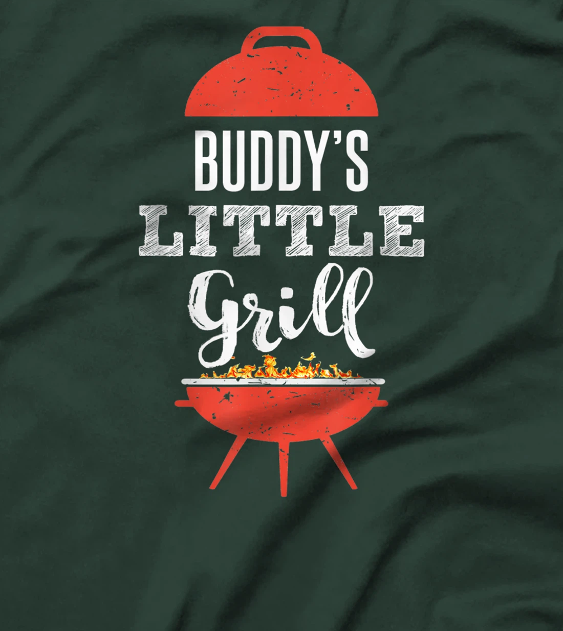 Funny BBQ Grilling Gift T-Shirt for Bud's Little Grill T-Shirt