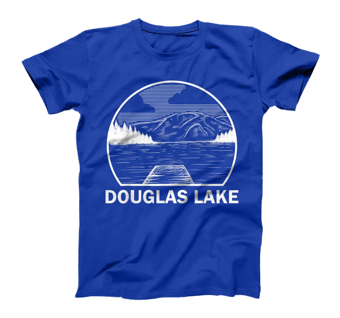 DOUGLAS LAKE TENNESSEE Funny Fishing Camping Summer Gift T-Shirt