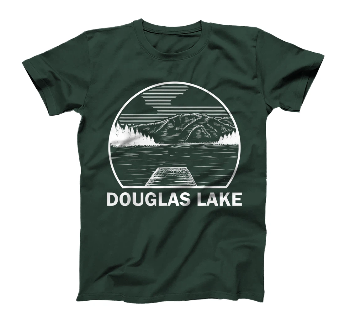 DOUGLAS LAKE TENNESSEE Funny Fishing Camping Summer Gift T-Shirt