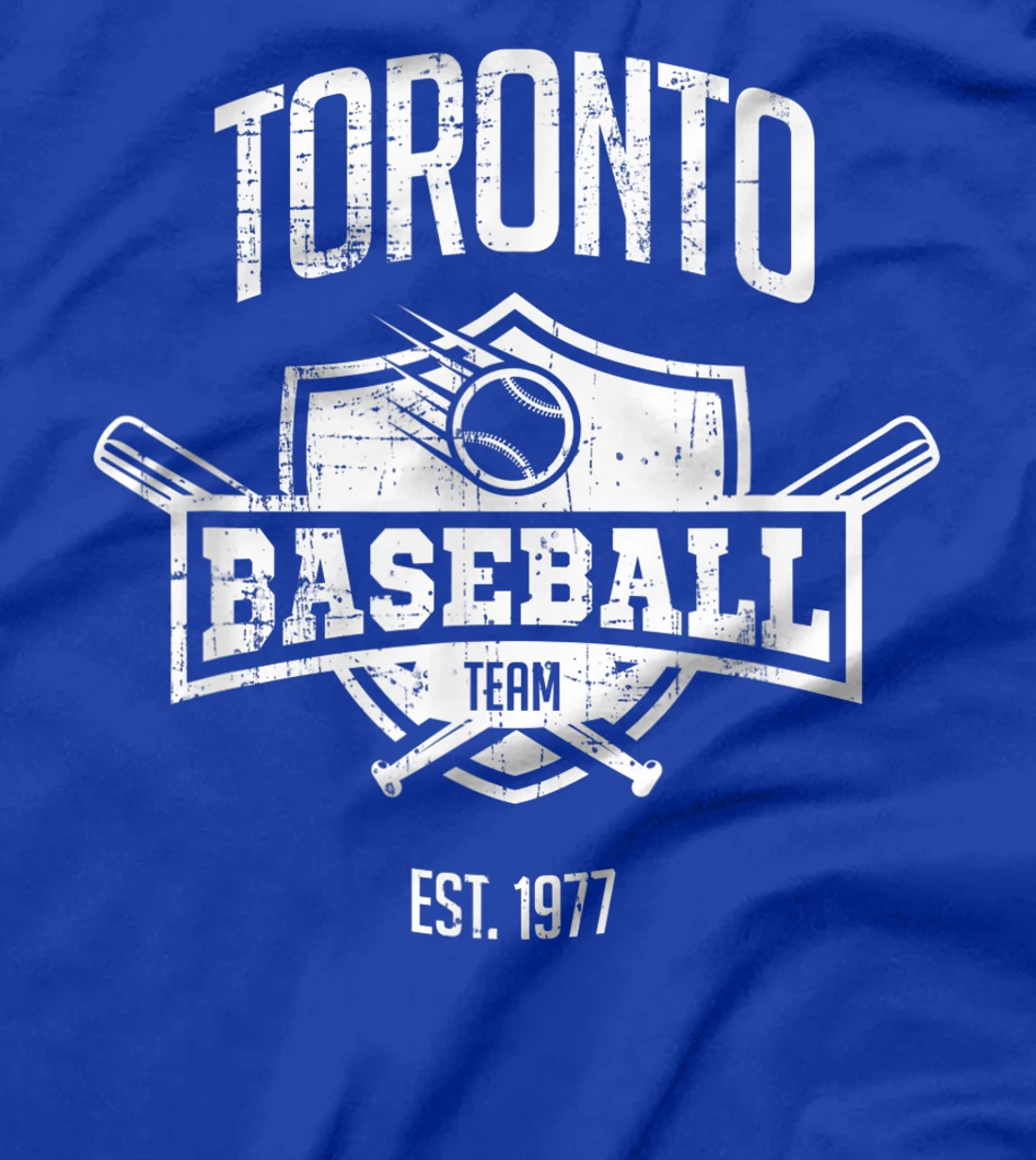 Distressed Jay Retro Party Tailgate Gameday Blue Fan Gift T-Shirt