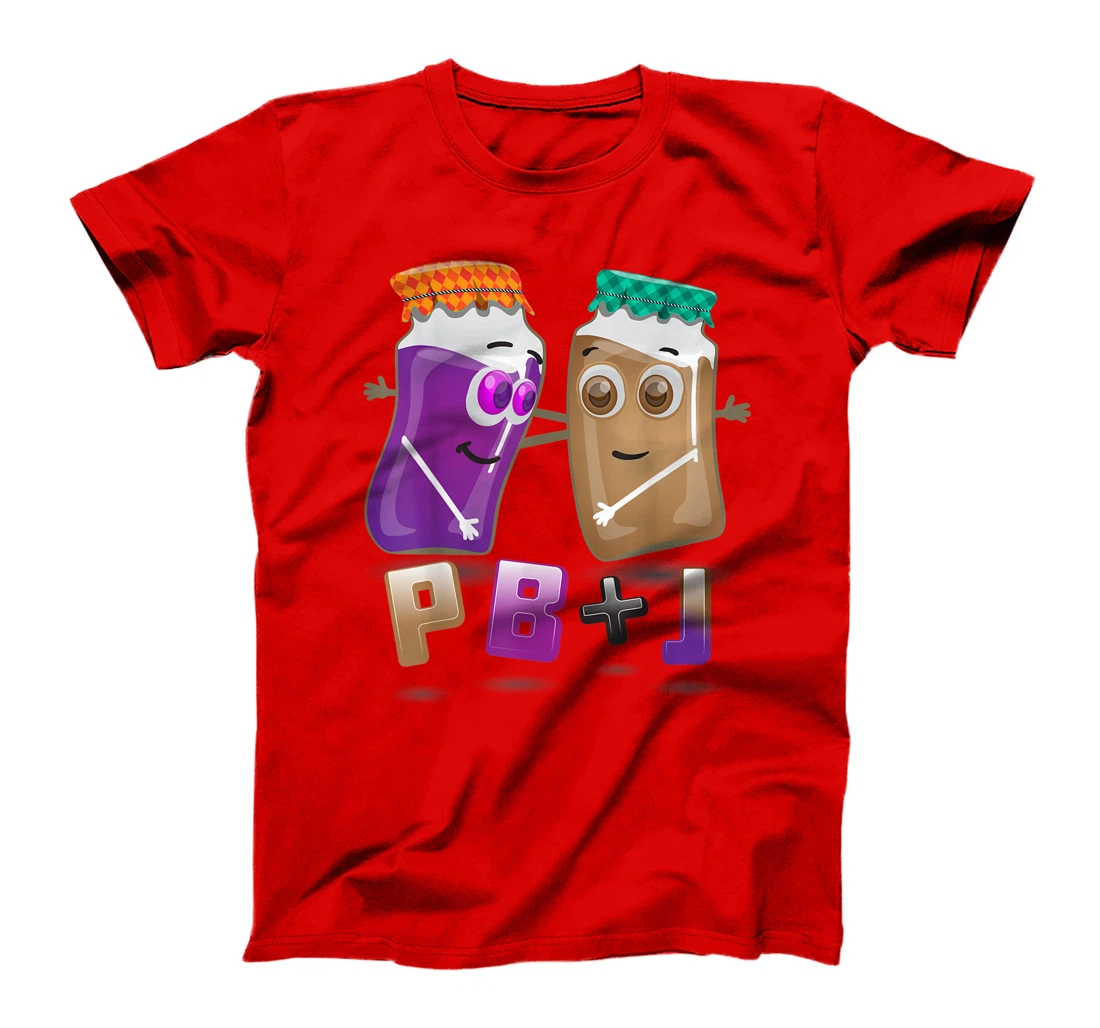 PB+J Cute Peanut Butter & Jelly Matching Costume Set s T-Shirt