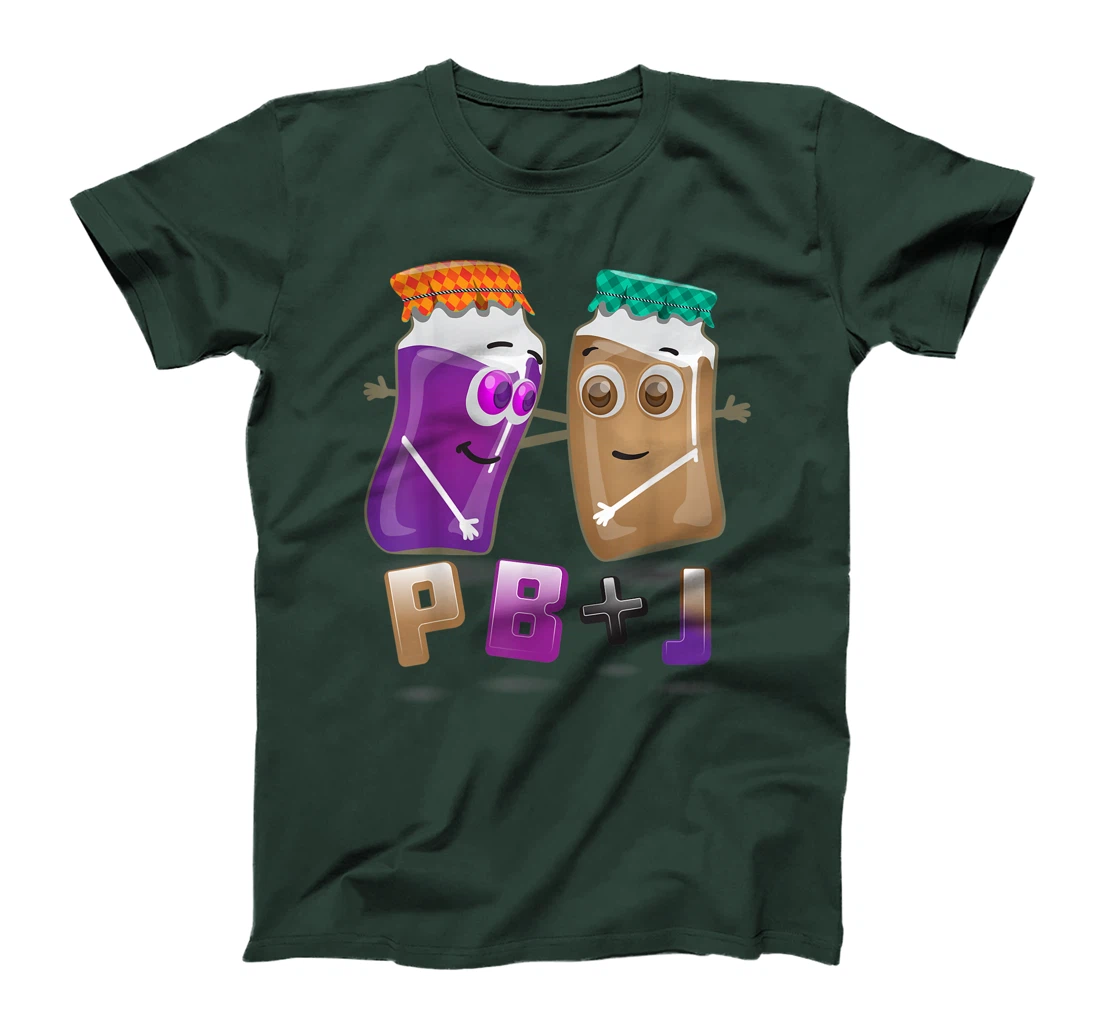 PB+J Cute Peanut Butter & Jelly Matching Costume Set s T-Shirt