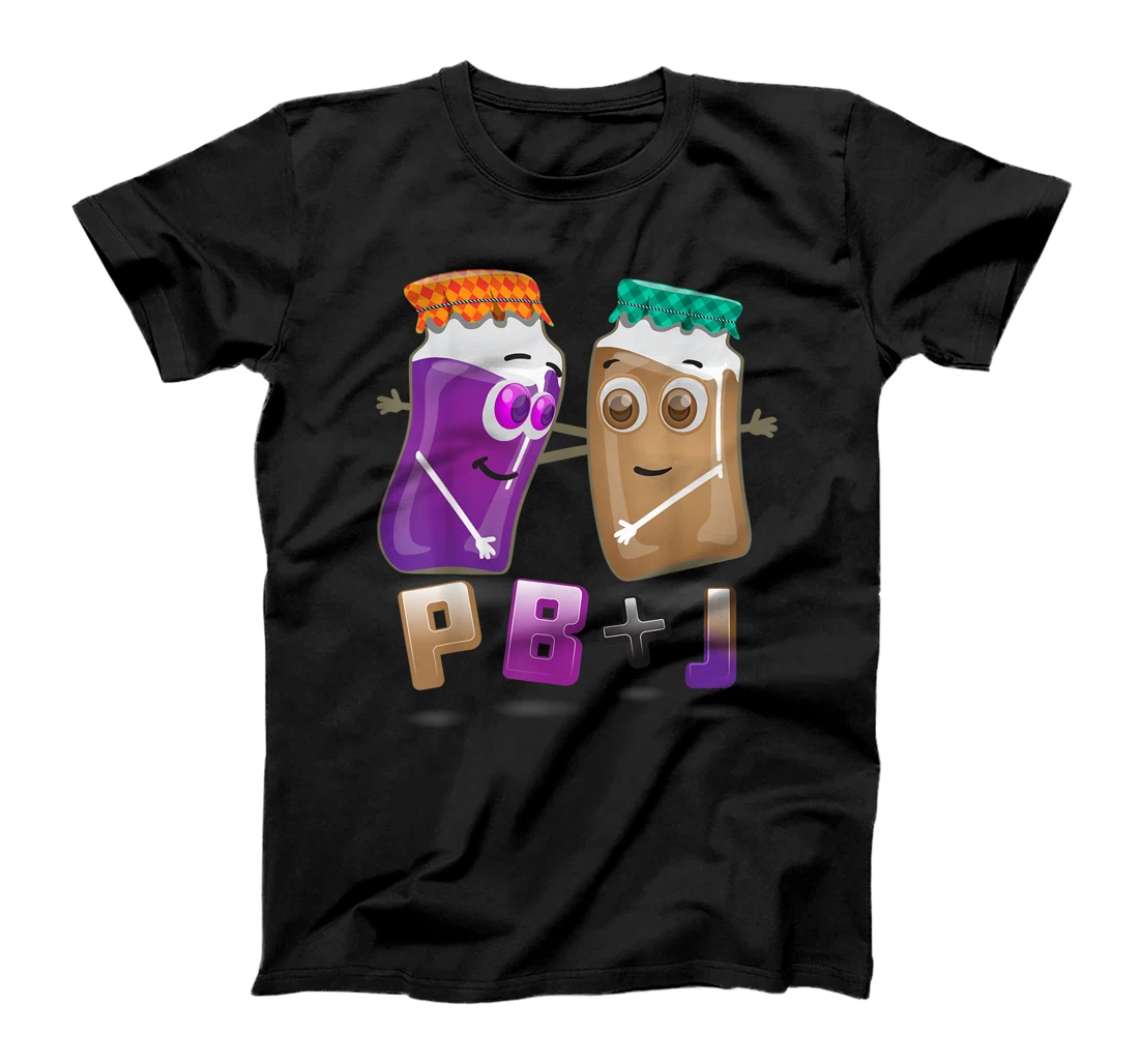 PB+J Cute Peanut Butter & Jelly Matching Costume Set s T-Shirt