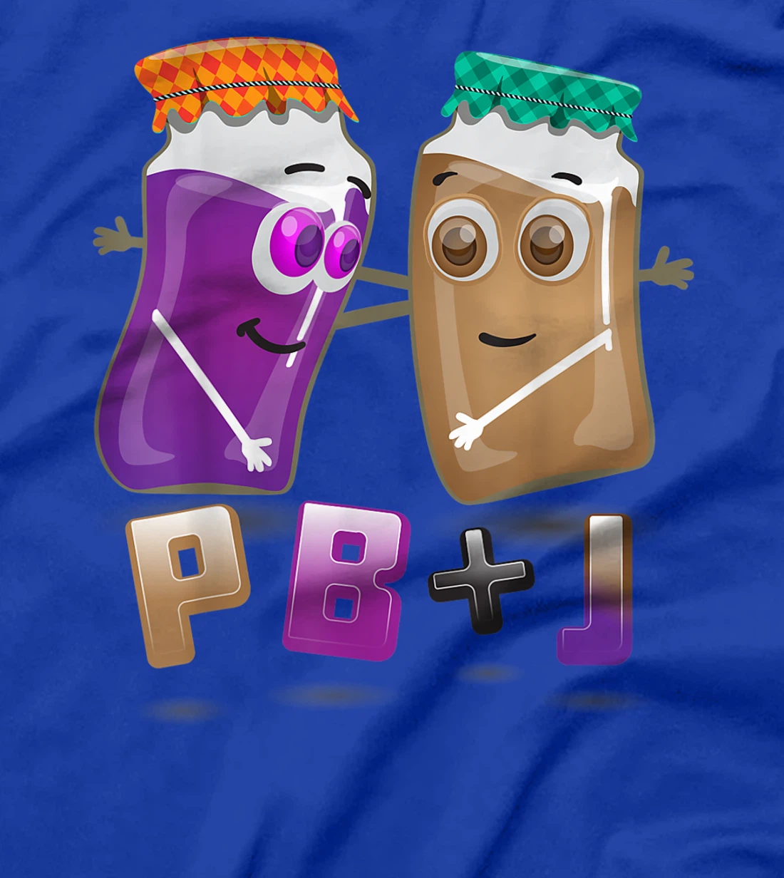 PB+J Cute Peanut Butter & Jelly Matching Costume Set s T-Shirt