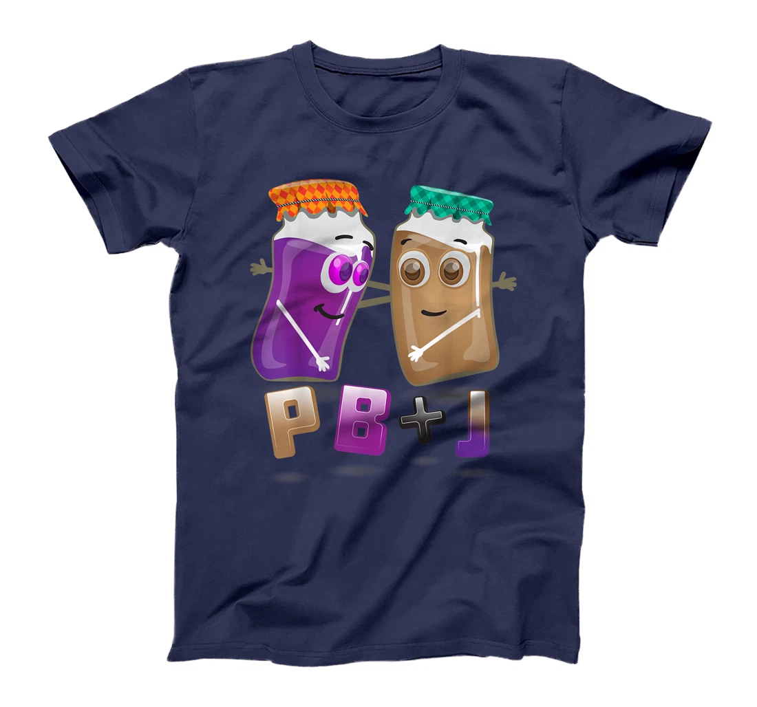PB+J Cute Peanut Butter & Jelly Matching Costume Set s T-Shirt