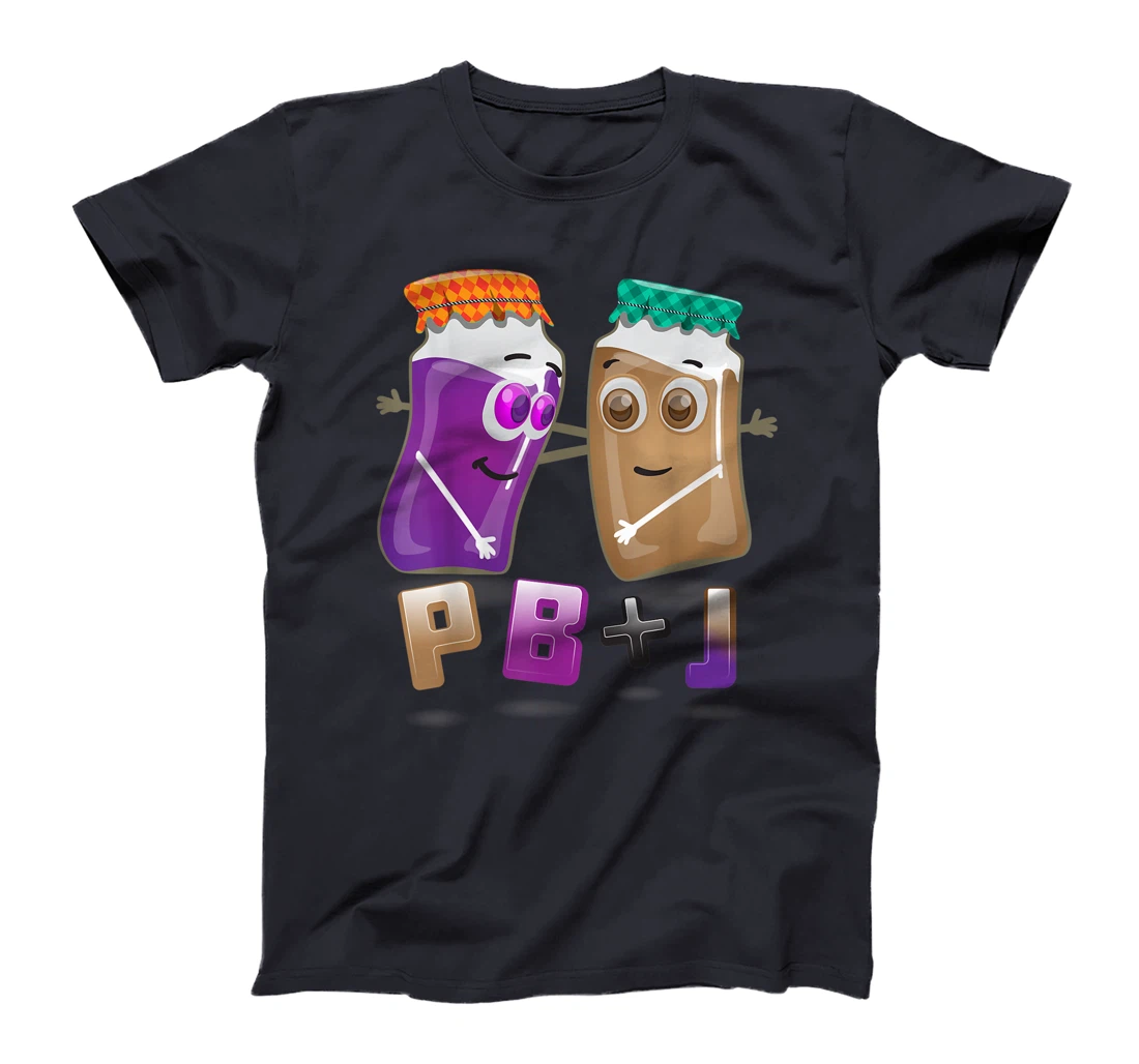PB+J Cute Peanut Butter & Jelly Matching Costume Set s T-Shirt