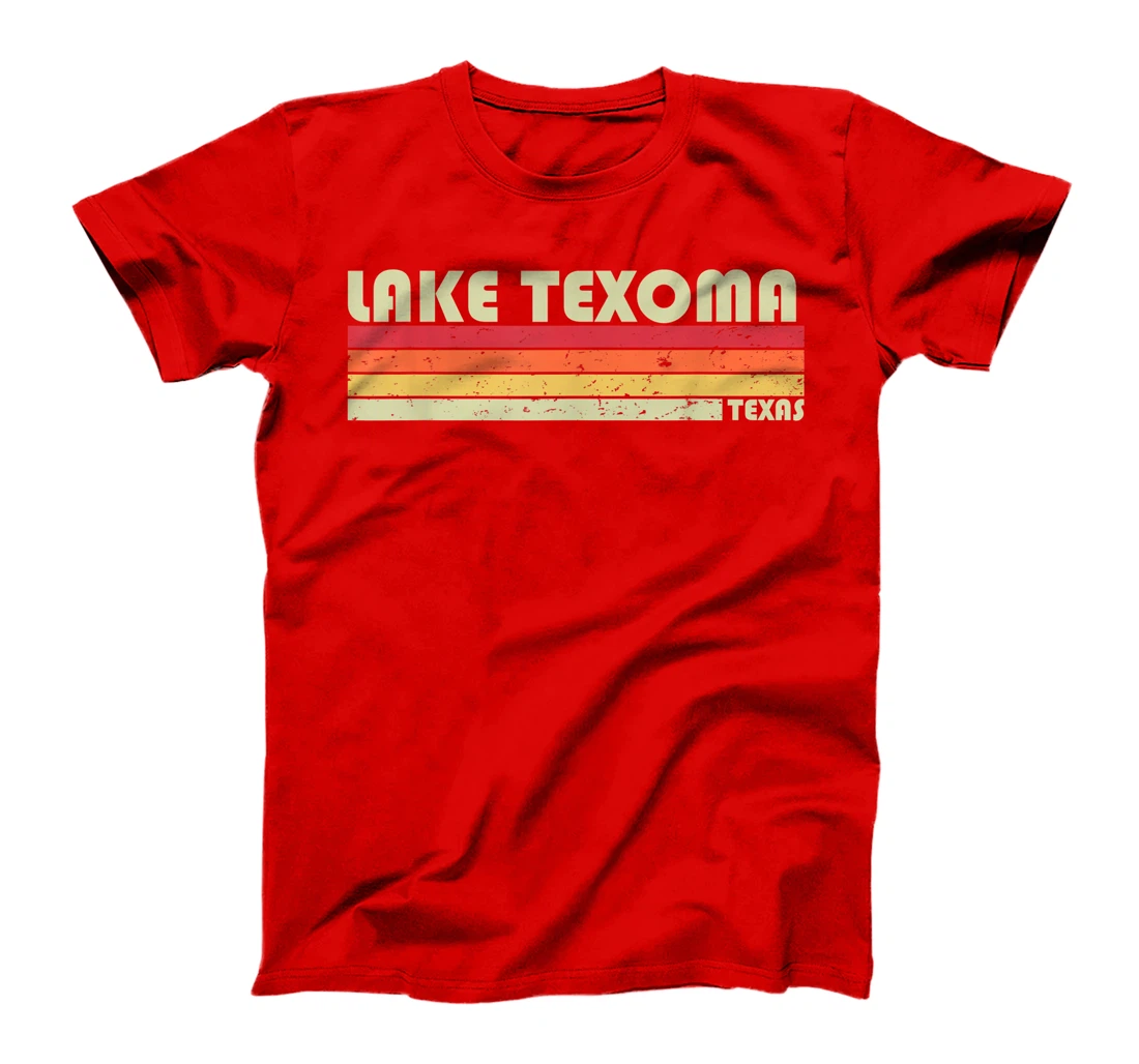 LAKE TEXOMA TEXAS Funny Fishing Camping Summer Gift T-Shirt