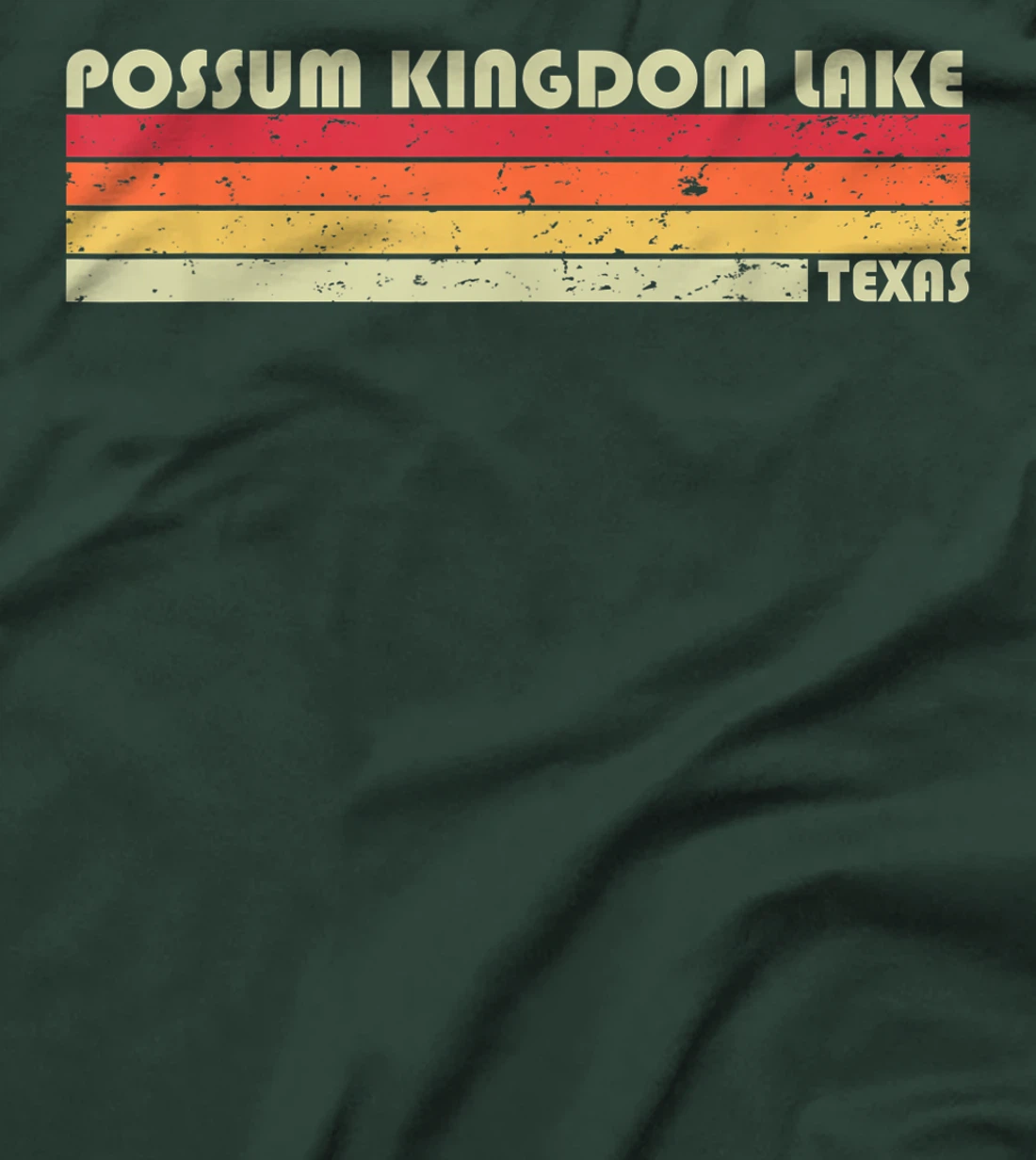 POSSUM KINGDOM LAKE TEXAS Funny Fishing Camping Summer Gift T-Shirt