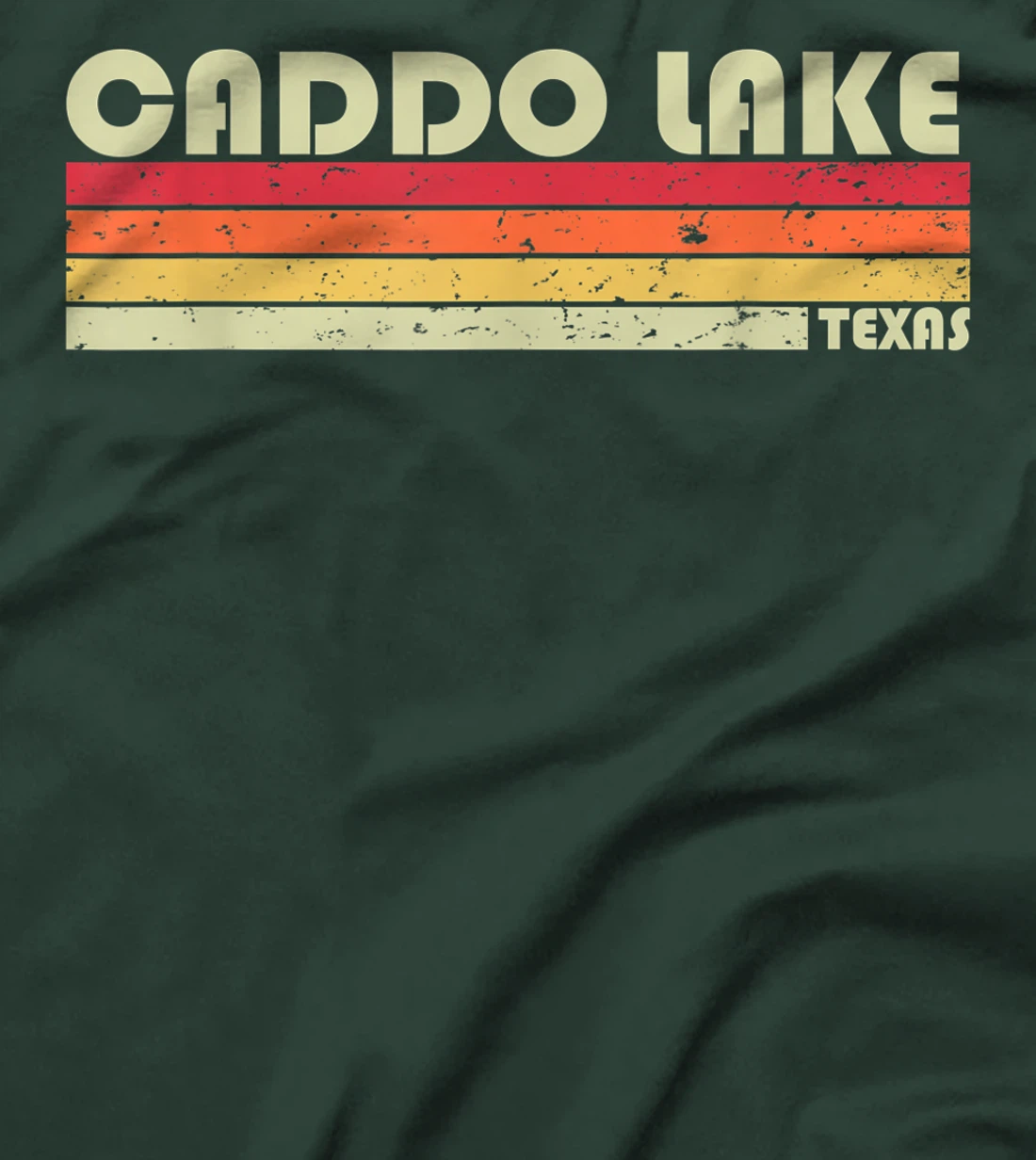 CADDO LAKE TEXAS Funny Fishing Camping Summer Gift T-Shirt