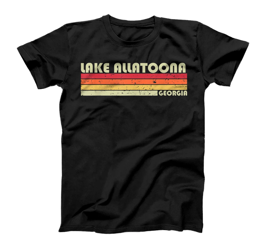 LAKE ALLATOONA GEORGIA Funny Fishing Camping Summer Gift T-Shirt