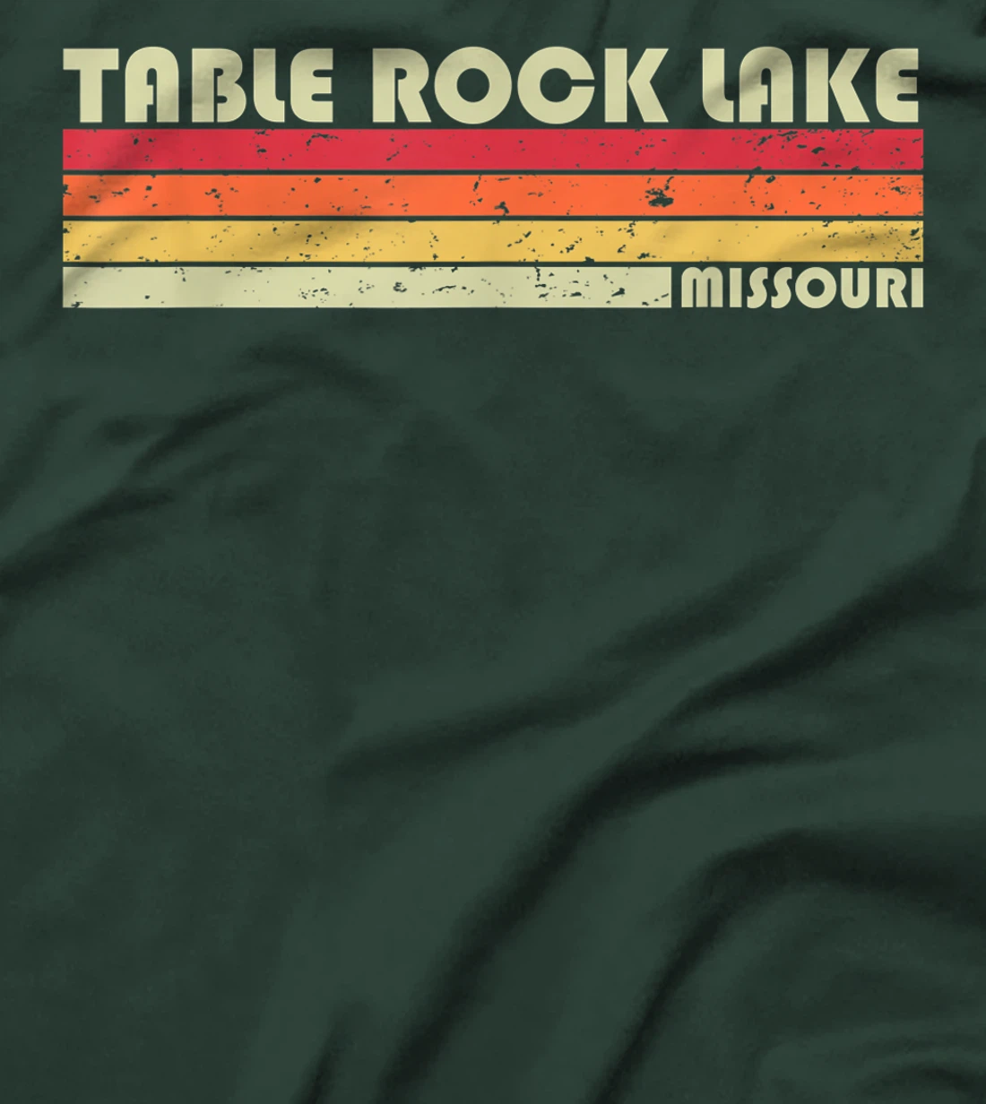 TABLE ROCK LAKE MISSOURI Funny Fishing Camping Summer Gift T-Shirt