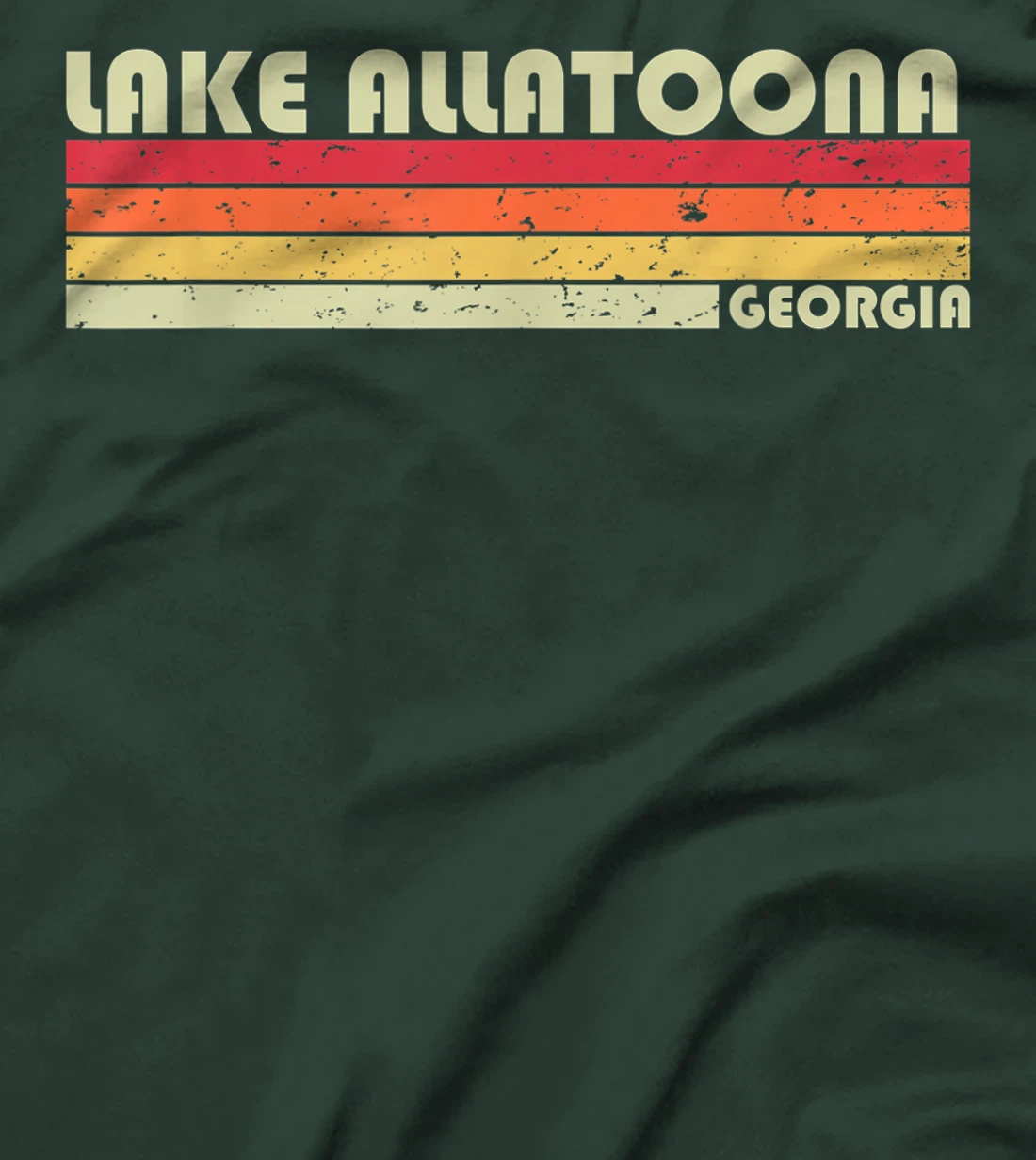 LAKE ALLATOONA GEORGIA Funny Fishing Camping Summer Gift T-Shirt