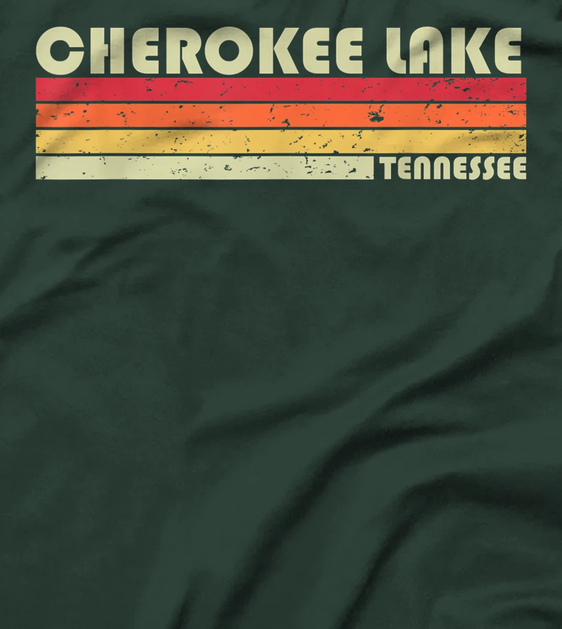CHEROKEE LAKE TENNESSEE Funny Fishing Camping Summer Gift T-Shirt