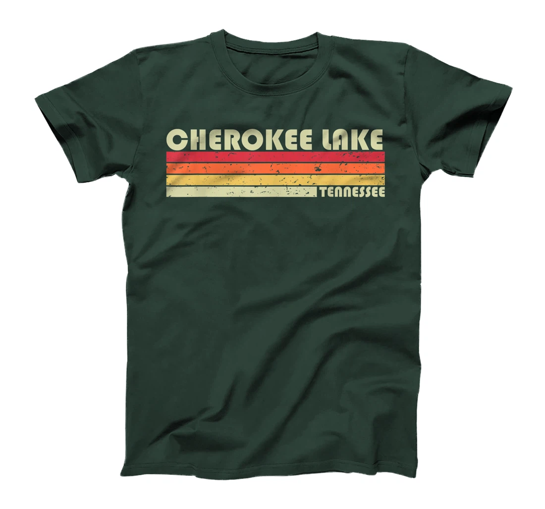 CHEROKEE LAKE TENNESSEE Funny Fishing Camping Summer Gift T-Shirt
