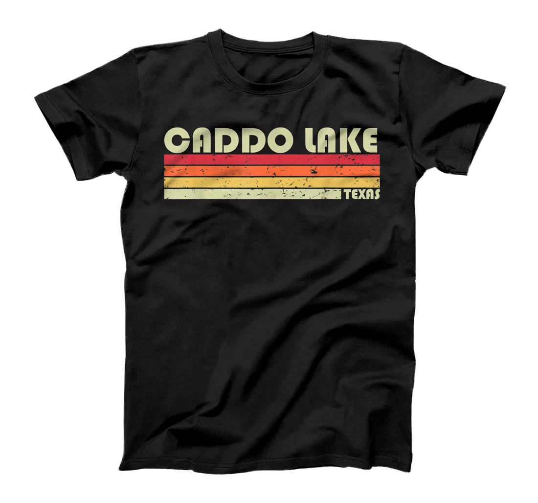 CADDO LAKE TEXAS Funny Fishing Camping Summer Gift T-Shirt