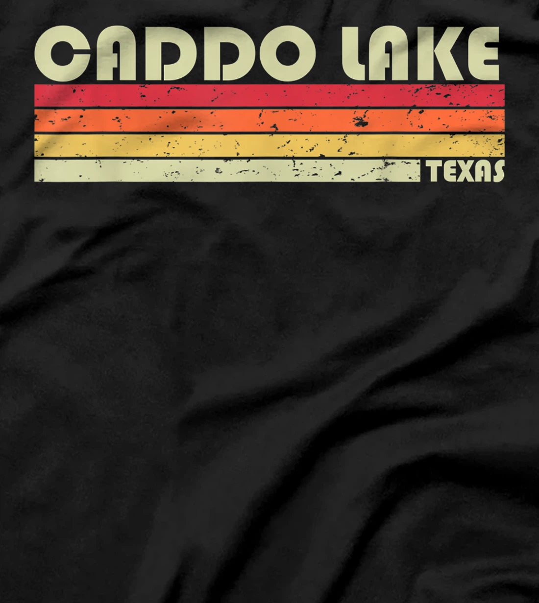 CADDO LAKE TEXAS Funny Fishing Camping Summer Gift T-Shirt