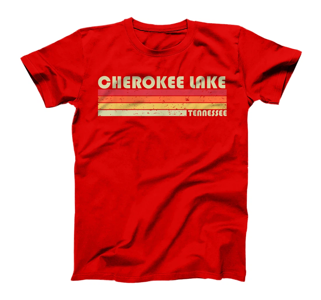 CHEROKEE LAKE TENNESSEE Funny Fishing Camping Summer Gift T-Shirt