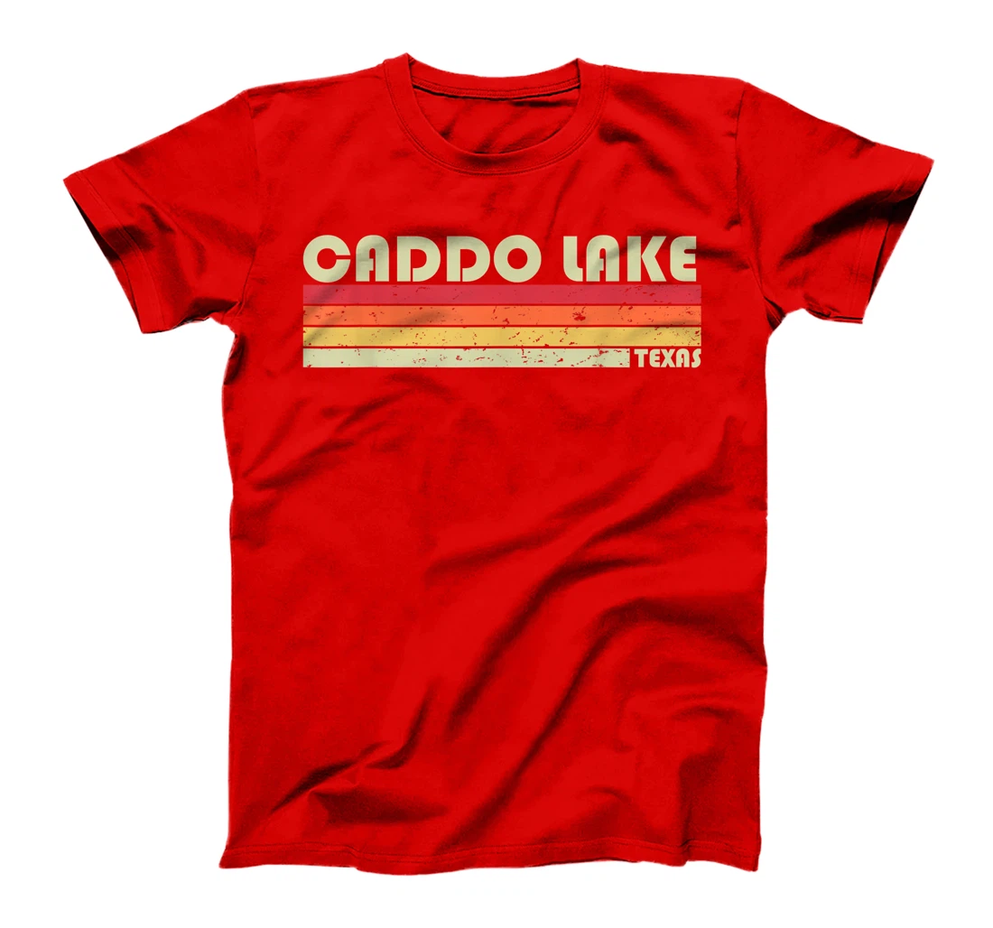 CADDO LAKE TEXAS Funny Fishing Camping Summer Gift T-Shirt