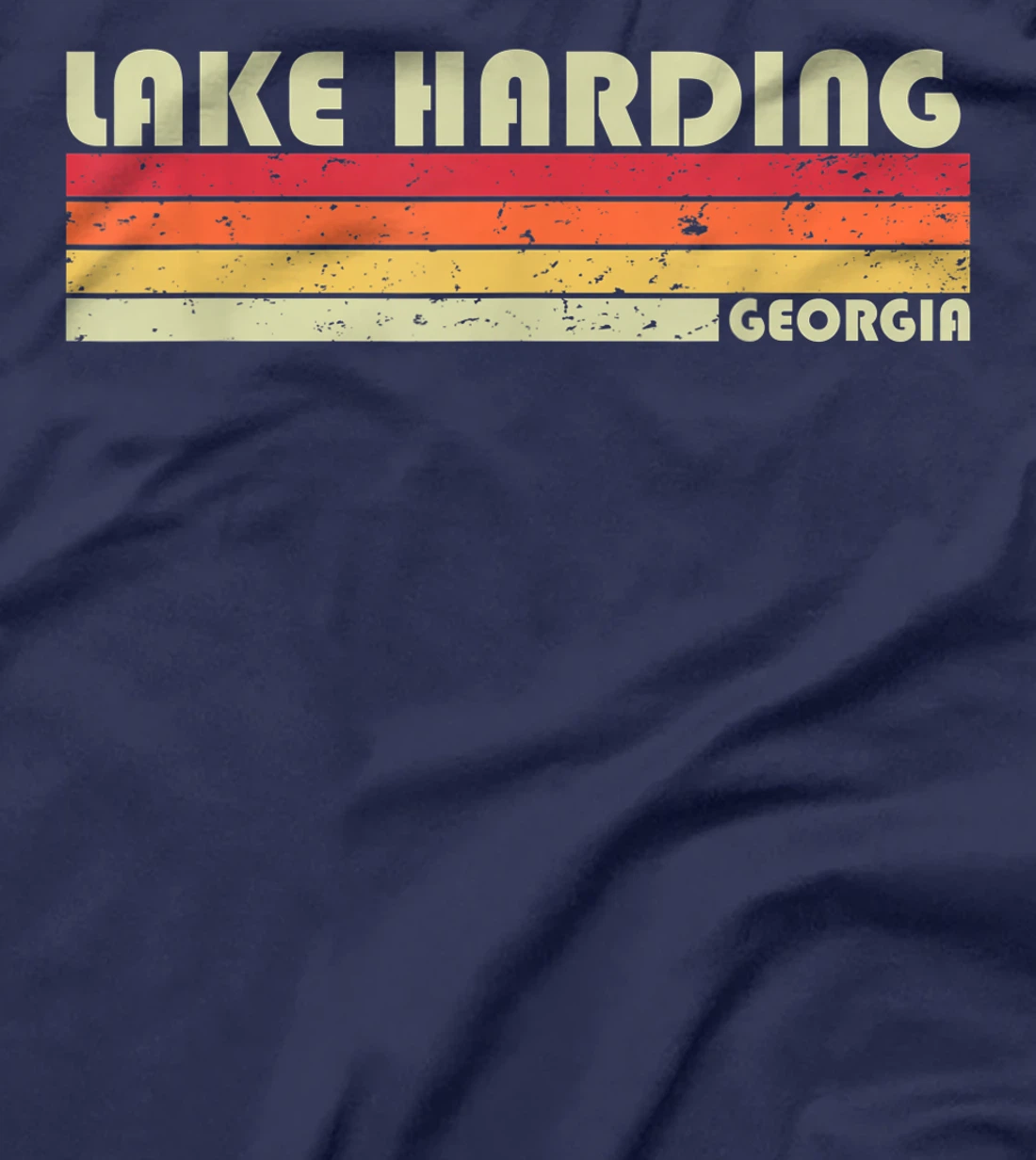 LAKE HARDING GEORGIA Funny Fishing Camping Summer Gift T-Shirt