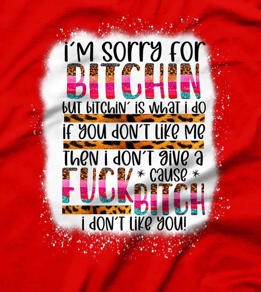 I’m sorry for bitchin but bitching is what I do funny woman Premium T-Shirt