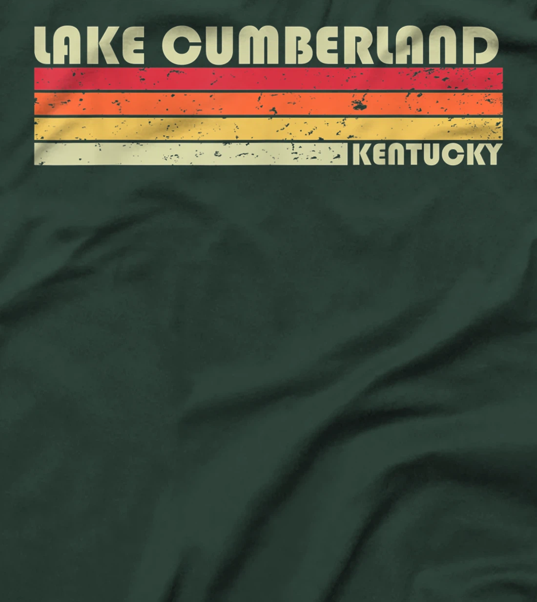 LAKE CUMBERLAND KENTUCKY Funny Fishing Camping Summer Gift T-Shirt