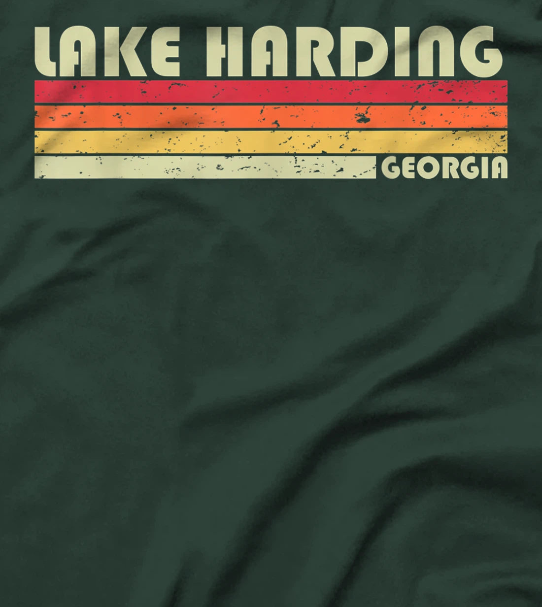 LAKE HARDING GEORGIA Funny Fishing Camping Summer Gift T-Shirt