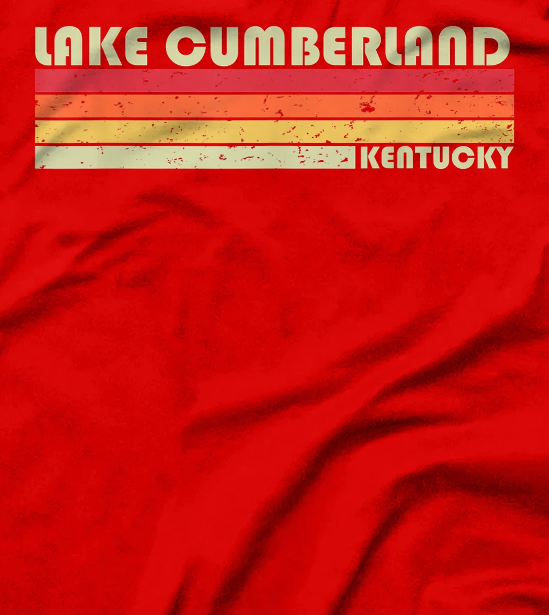 LAKE CUMBERLAND KENTUCKY Funny Fishing Camping Summer Gift T-Shirt